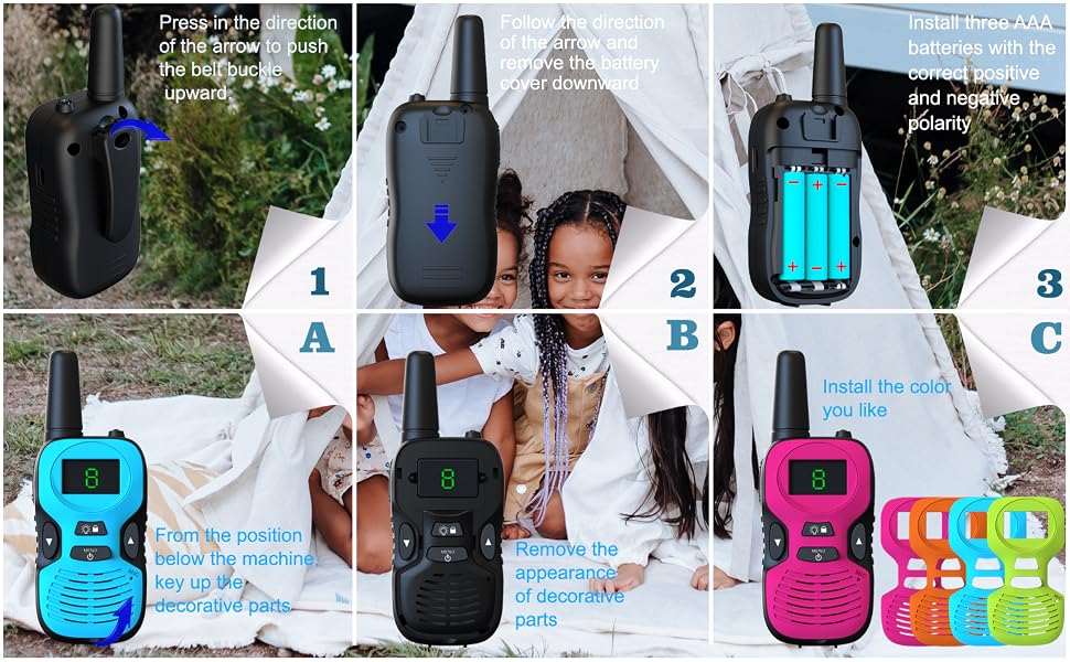 two way radios long range rechargeable