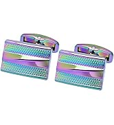 Salutto Mens Simple Series Luxury French Tuxedo Shirt Cufflinks with Gift Box