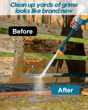 cordless pressure washer battery powered