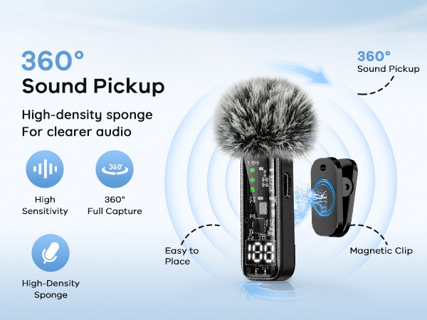 lapel microphone wireless