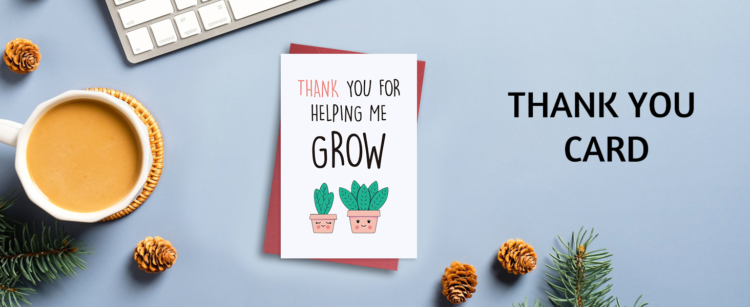 Thank You Card for Teacher