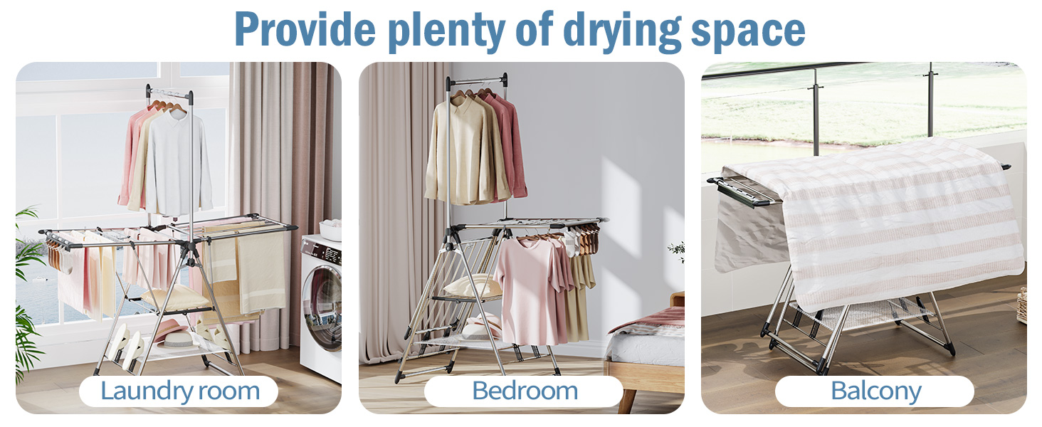 clothes drying rack