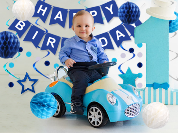 Rainbow Happy Birthday Banner