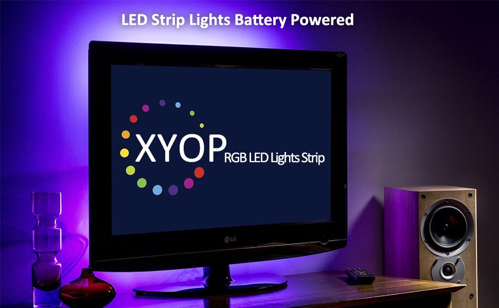 led strip lights battery powered