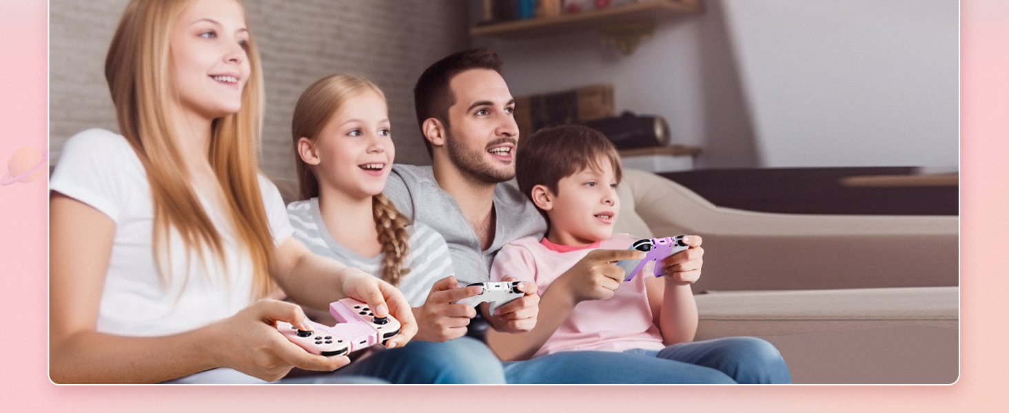 Start a happy and wonderful game time with families and friends.
