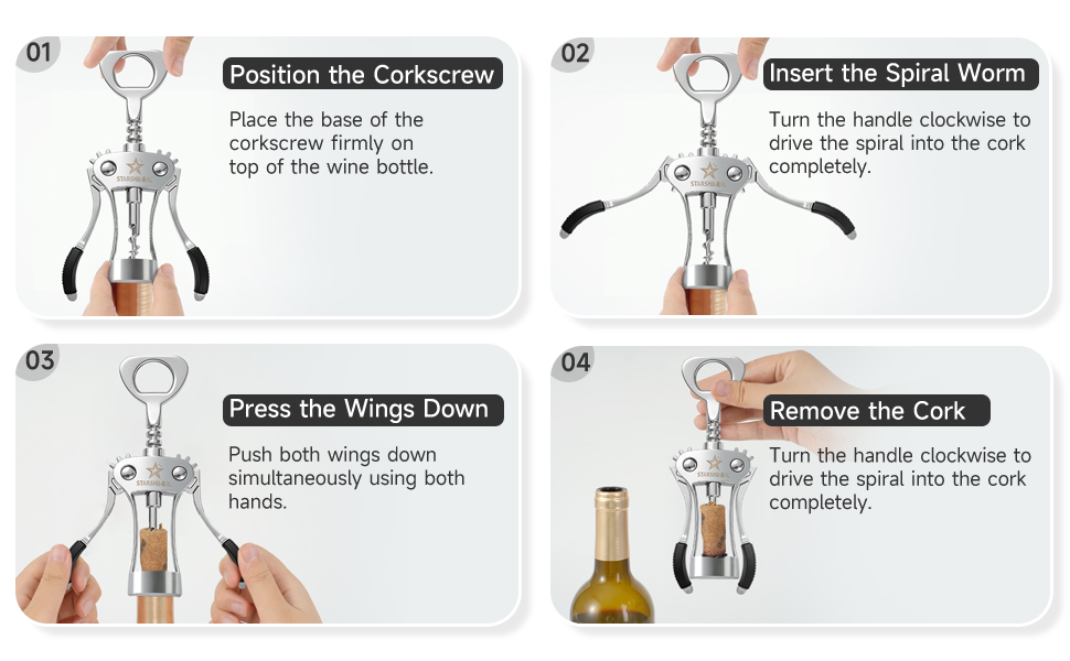 Starshining Wine Opener crownframe 3