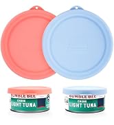 2PCs 4-inch/9.5cm Silicone Can Lids for Bumble Bee | StarKist | Chicken of the Sea 12oz Tuna Can ...