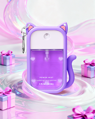 Dog Cat Silicone Case for Touchland Hand Sanitizer Spray Case with Keychain Touchland Case