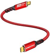 80Gbps USB4 Cable for Thunderbolt 5, 240W Fast Charging, 16K Display, 1 Ft | 120Gbps Bandwidth, D...