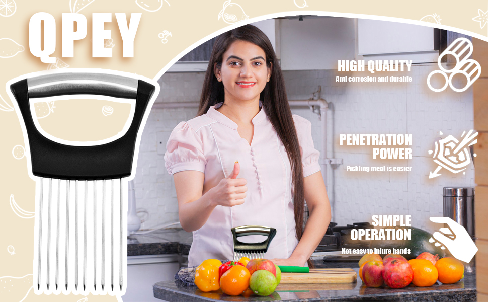 Onion Holder for Slicing