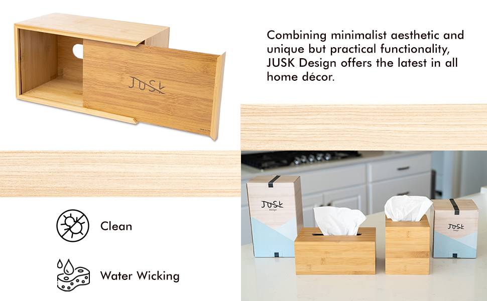 bamboo tissue box cover tissue dispenser box tissue box holder tissue container wooden tissue