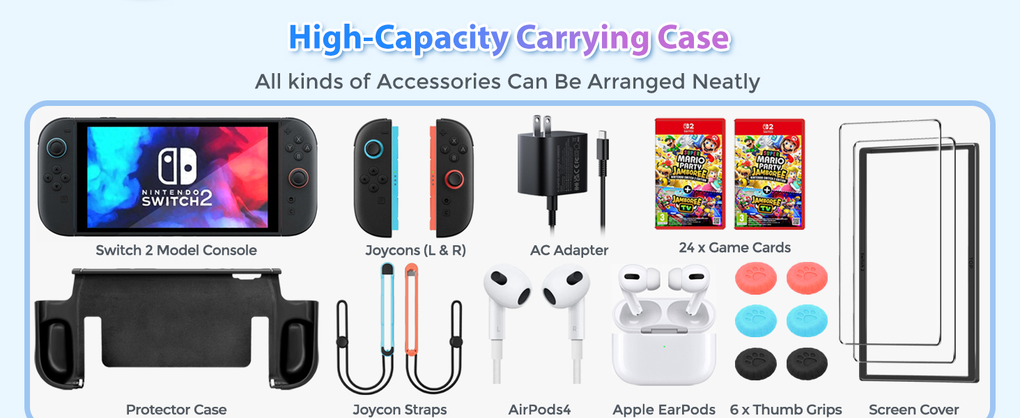 nintendo switch 2 accessories