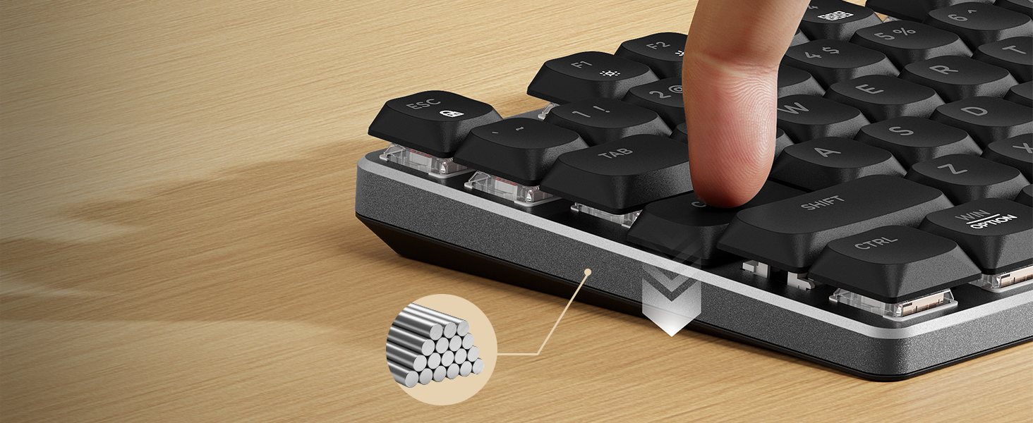 aluminum mechanical keyboard