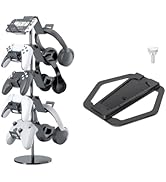 Karanava Controller Holder 4 Tier,Stand for PS5 Consoles,Controller Stand Kit for Game Organization