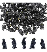 Miniature Crows Figurine, Mini Raven Decorations, 60Pcs Raven Figurines Black Crows Halloween Min...