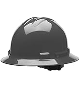 Cordova H34R Hard Hat, Full-Brim Style, 4-Point Ratchet Suspension, Class E and G, OSHA Work-Comp...