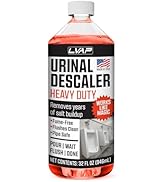 LVAP Urinal Salt Remover – Commercial Grade Urinal Drain Cleaner & Odor Eliminator – Heavy Duty, ...