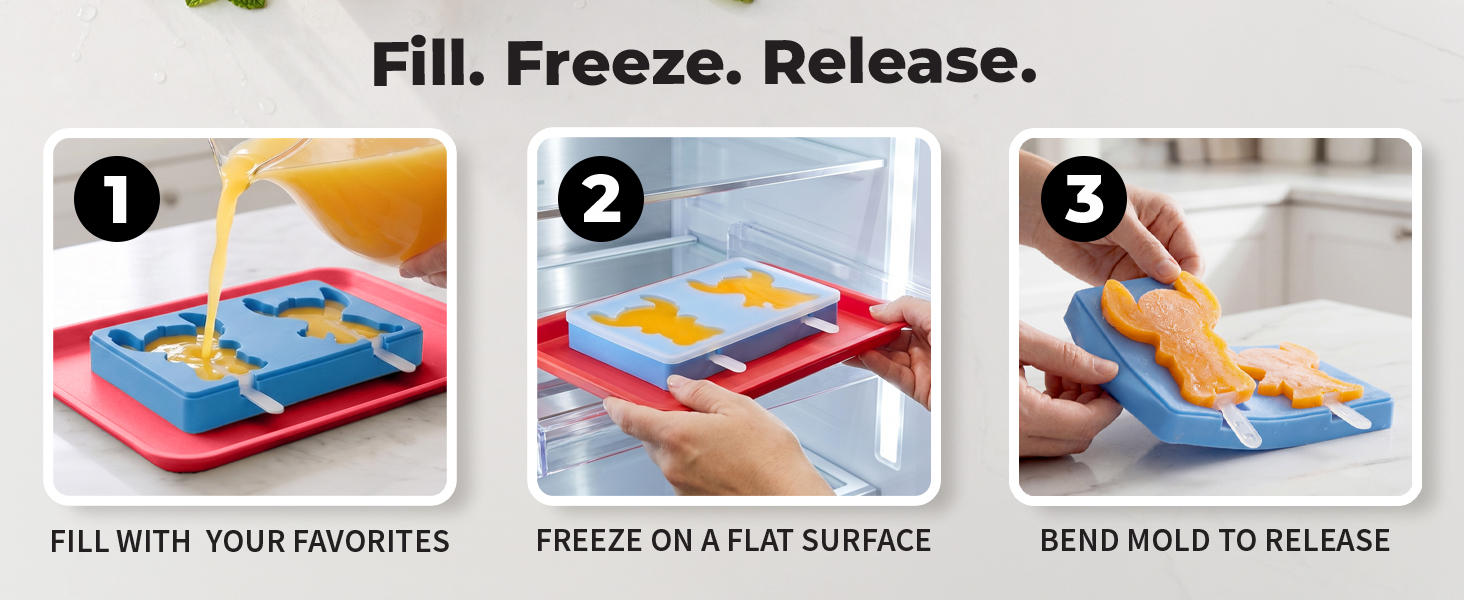Ice Pops in 3 Easy Steps