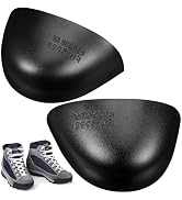 HOMSFOU 1 Pairs Steel Toe Inserts: Heavy Duty Steel Toe Covers for Work Boots & Shoes - Safety An...