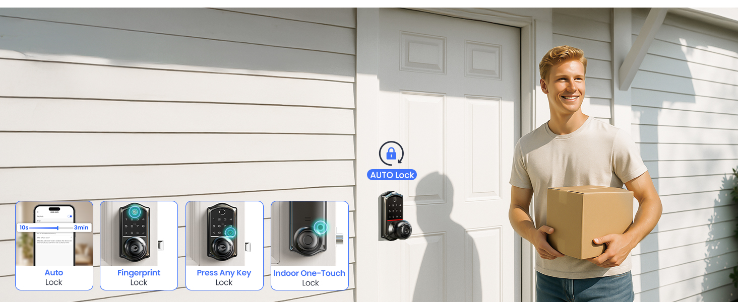 keyless entry door lock