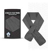 COLD FACTOR Mini Cooling Neck Towel - Cooling Towel for Running, Cold Towels for Sports, Golf, Co...