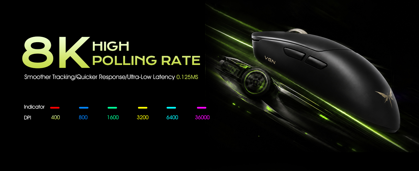 8K HIGH POLLING RATE