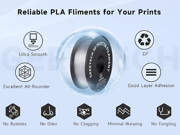 black pla filament