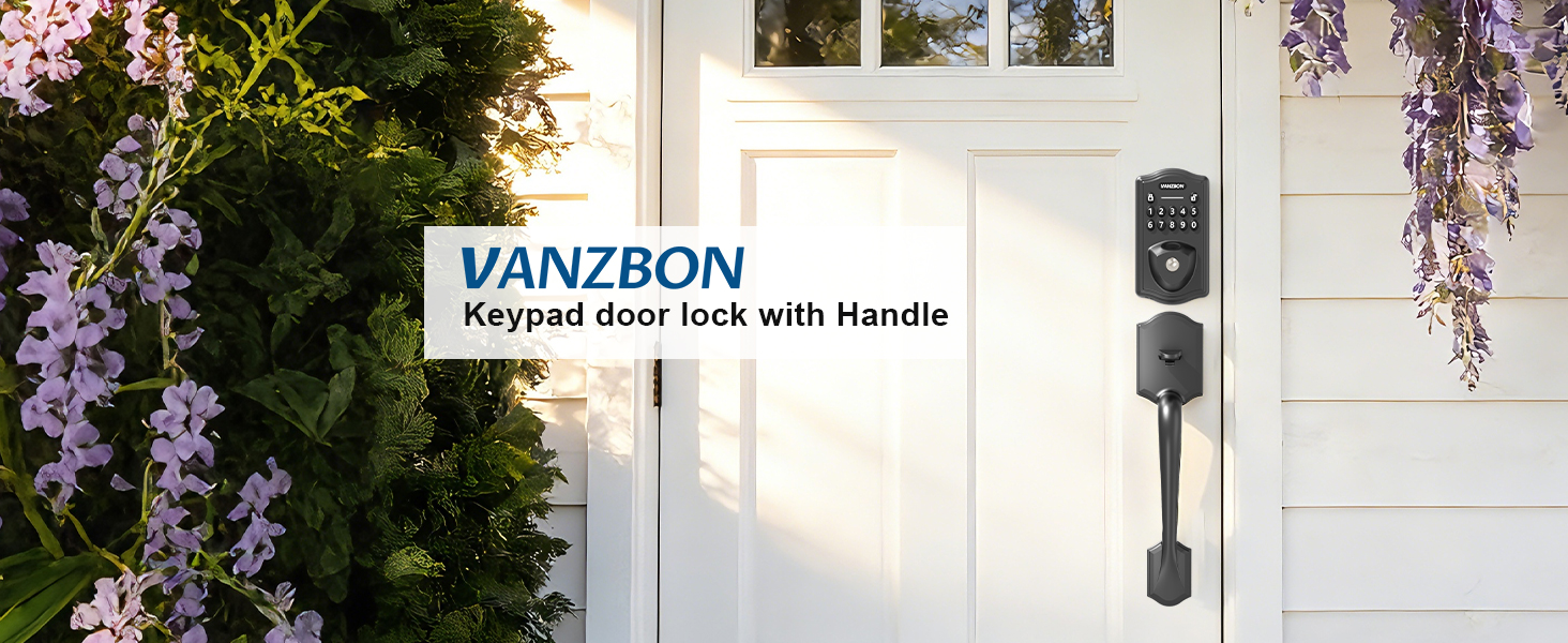 front door knob and deadbolt set