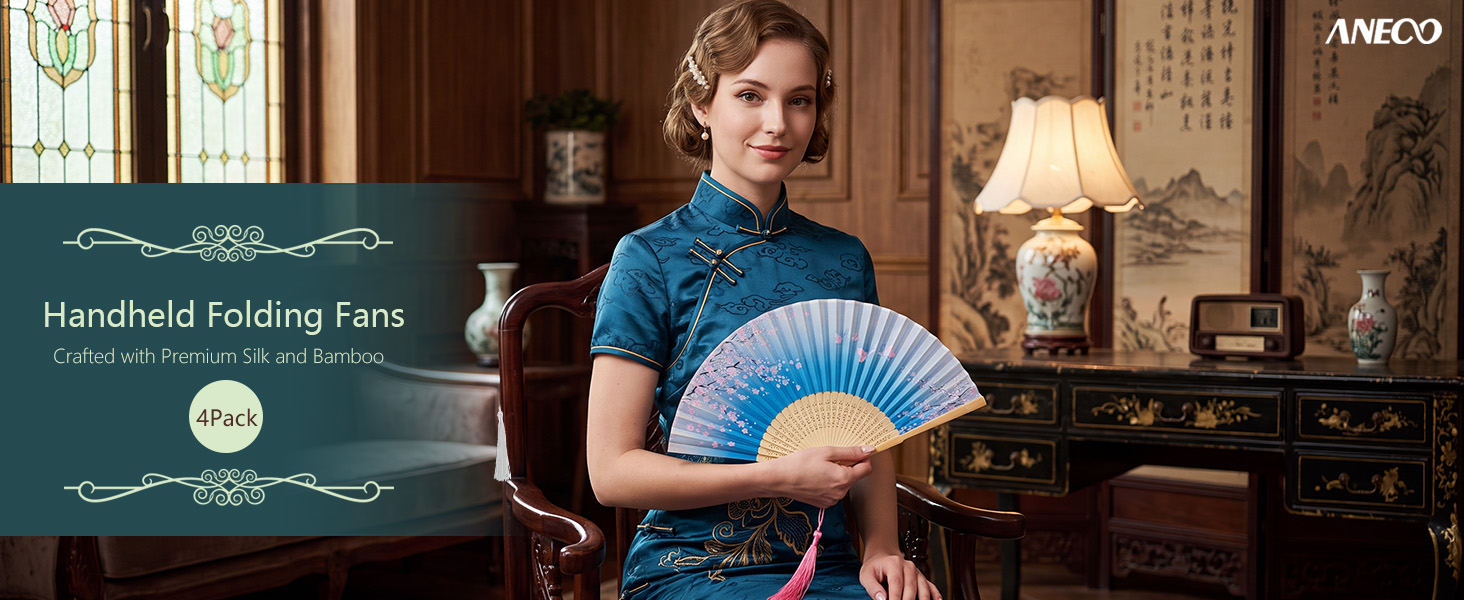 Handheld Folding Fans