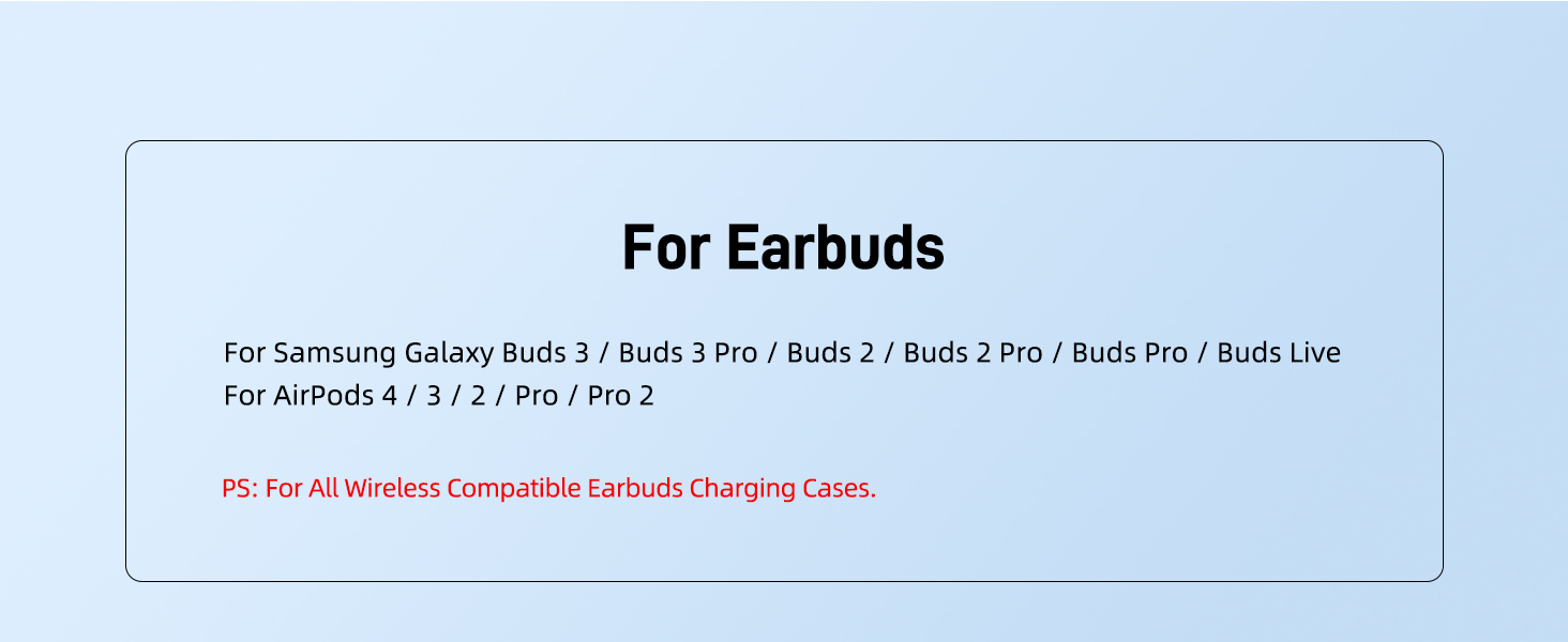 For Earbuds