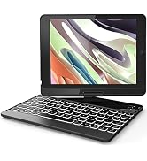 GreenLaw iPad Keyboard Case for iPad 6th 2018 - iPad 5th 2017- iPad Pro 9.7 - iPad Air 2 & 1-360°...