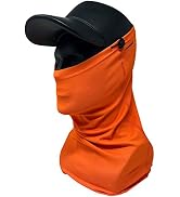 CoolNES - Neck Gaiter with Drawstring, Reusable Breathable Face Mask Cloth Washable Bandana Sun S...
