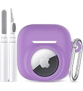 LDSXAY 2 in 1 Silicone Case Compatible with AirPod 4 and AirTag, Shockproof Protective Skin Cover...