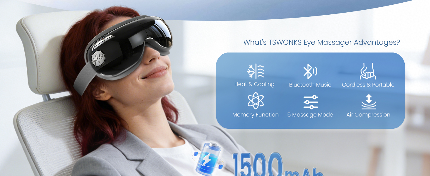 Eye Massager with Heat and Cooling