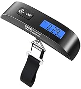 Dr.meter Luggage Scale: Travel Essentials, Backlight LCD Display 110lb/50kg Luggage Weight Scale ...