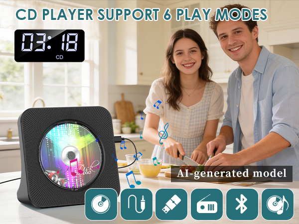 countertop cd player