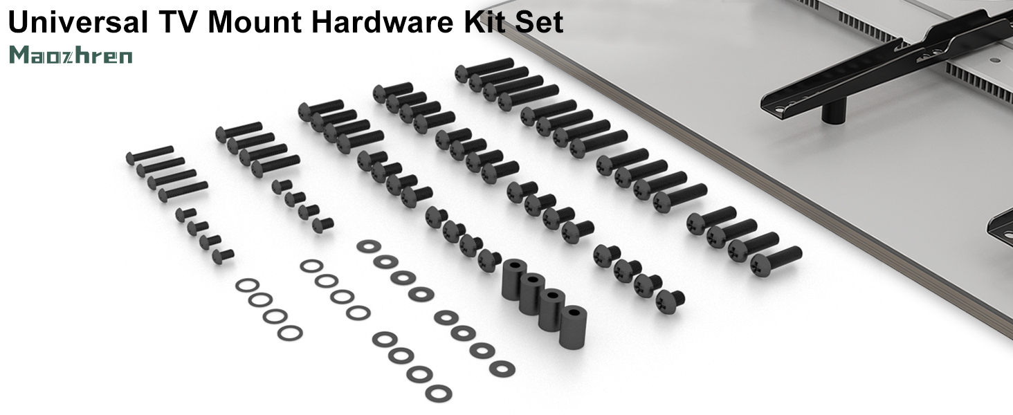 tv mount screws kit