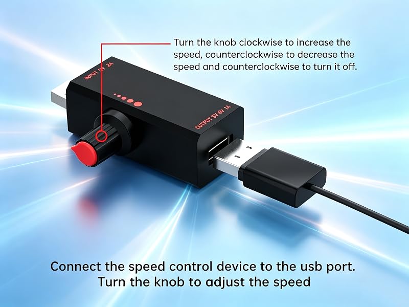 USB Fan Speed Controller