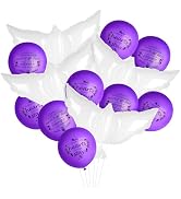 39 pcs Dove Memorial Balloons, Peace Dove and Purple to Release in Sky Biodegradable Balloons to ...