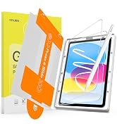 SPARIN 2 Pack Paper Glass Screen Protector for iPad A16 11th/10th Generation (11’’/10.9’’ 2025/20...