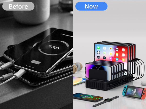 tablet charging station