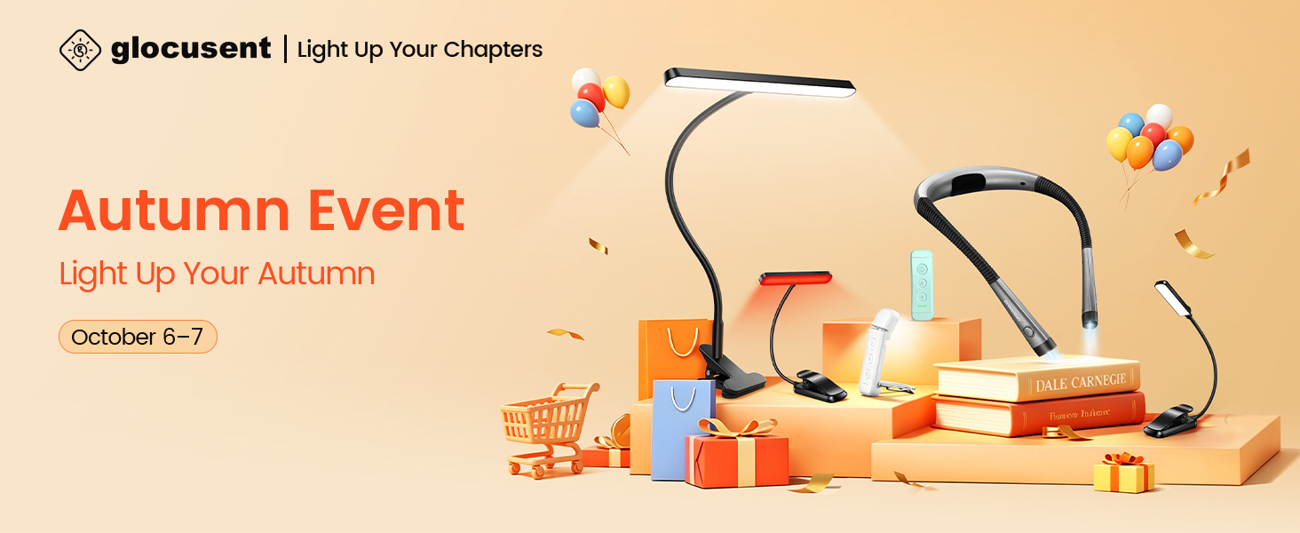 Book light Autumn Event Light Up Your Autumn