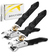 Toenail Clippers for Thick Toenails for Seniors, Nail Clippers for Men Wide Jaw Opening, Slanted ...