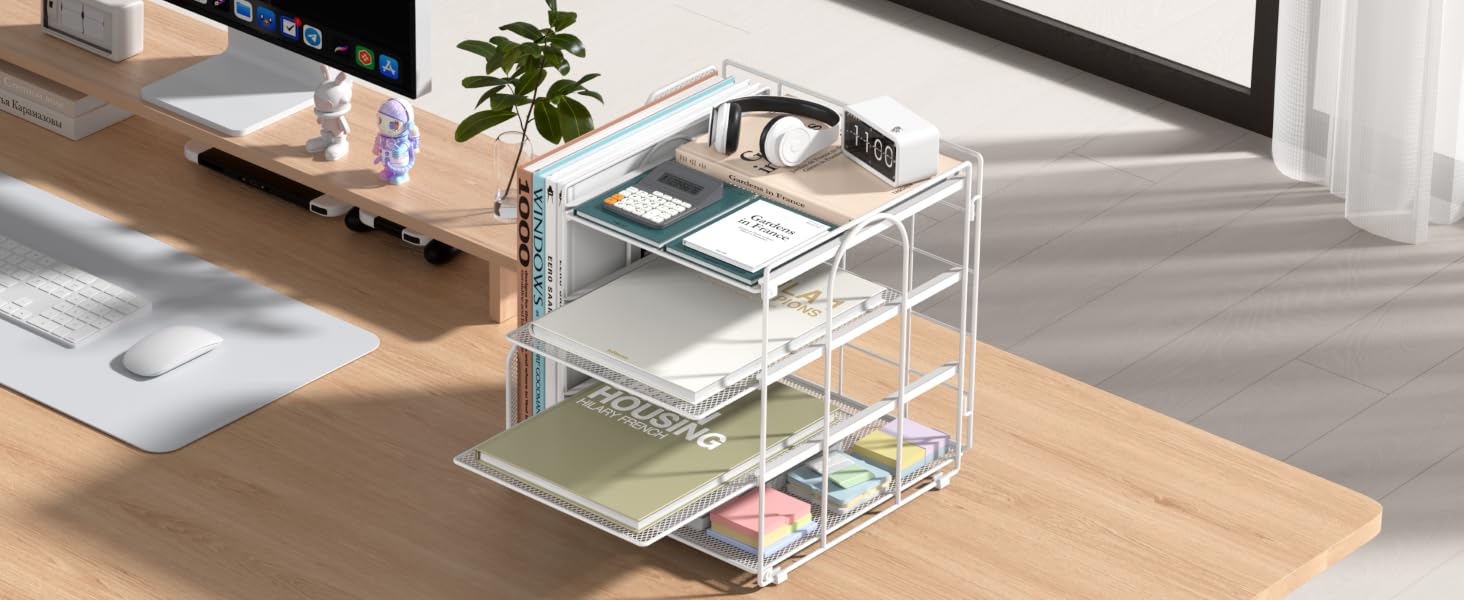 removable sliding paper letter trays