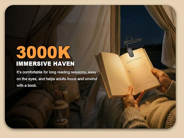 reading book light