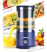 Electric Juicer Rechargeable,Portable Kitchen Orange Juice,Squeezer for Orange,Lemon,Kiwi Fruit,G...