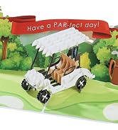 Golf Birthday Card, Happy Birthday Card for Golfers, Father's Day Card for Him - Suitable for Men...