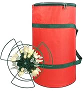 Sattiyrch Christmas Light Storage Bag - with 4 Metal Reels to Store A Lot of Holiday Christmas Li...