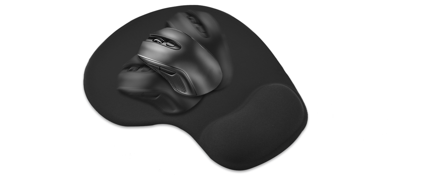 Mouse Pad with Wrist Rest Support