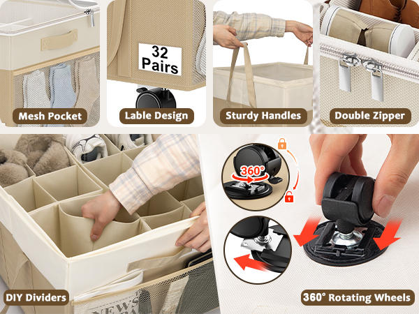 shoe boxes